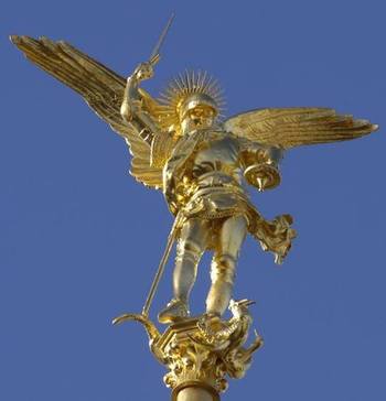 L'Archange Saint Michel terrassant le dragon